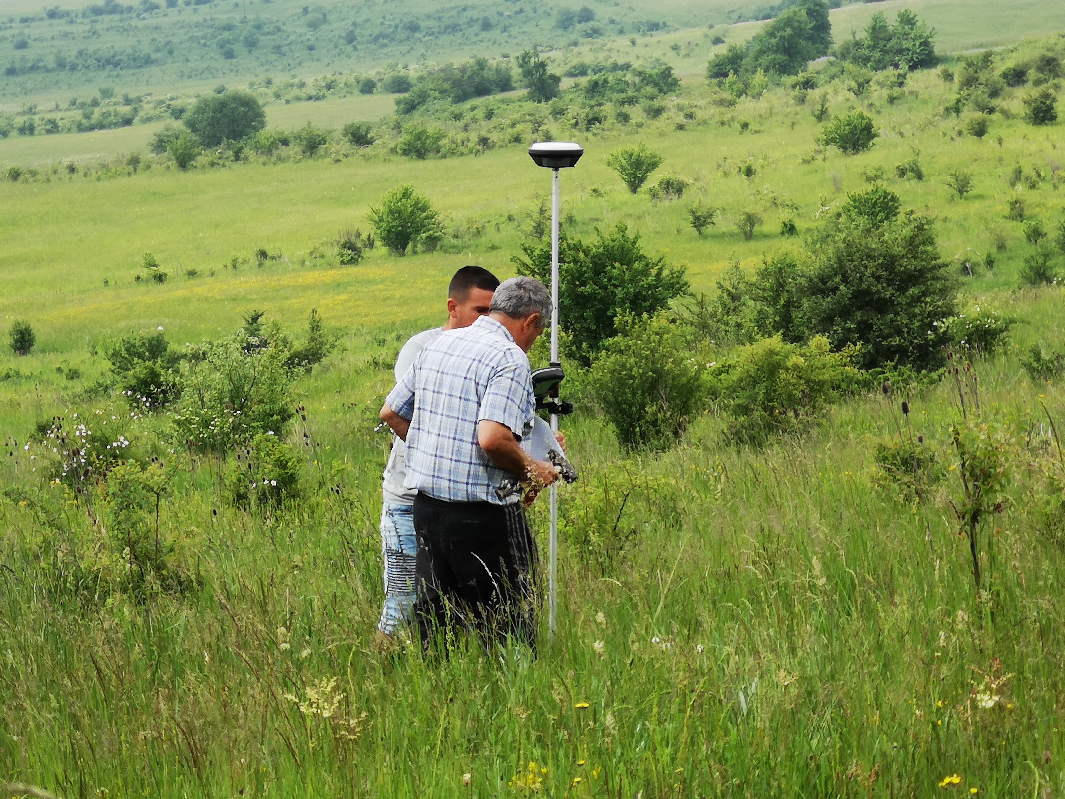 Telekhatár kitűzés kép 2